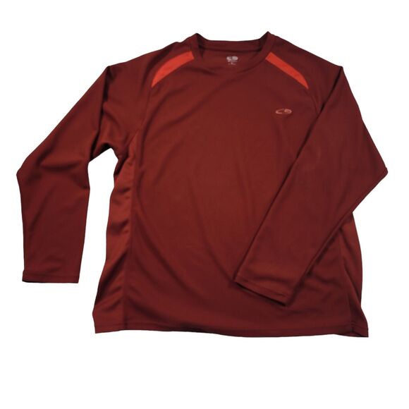 Champion C9 Long Sleeve Heavyweight Performance Shirt Mens Size Large Ponte Knit - Picture 1 of 6